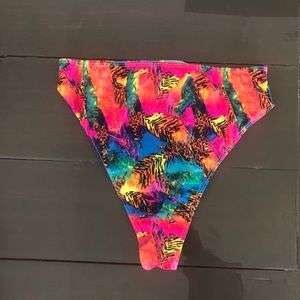 Animal print bottoms